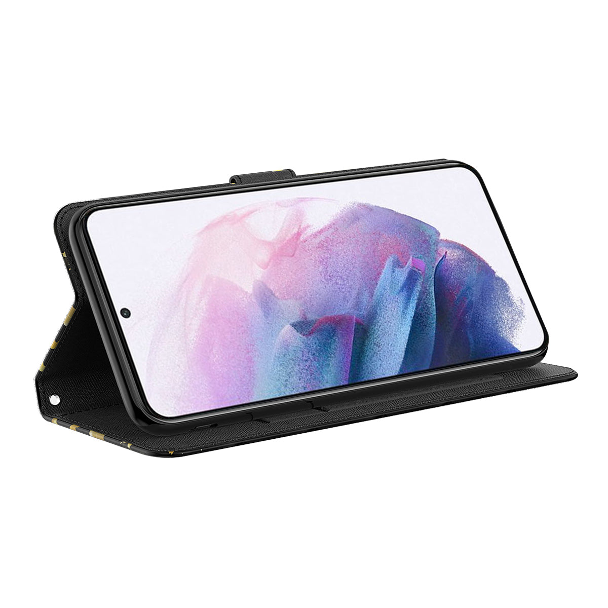 Stand Feature 3D Creative Pattern PU Leather Magnetic Flip Wallet Case with Strap for Google Pixel 6