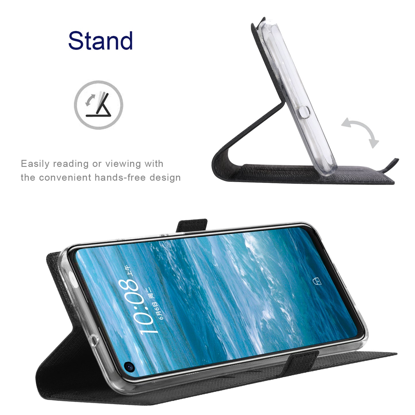 VILI K Series Double Magnetic Clasps Closure Stand Wallet Leather Phone Case Shell for Google Pixel 6 Pro