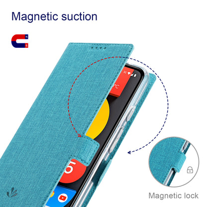 VILI K Series Double Magnetic Clasps Closure Stand Wallet Leather Phone Case Shell for Google Pixel 6 Pro