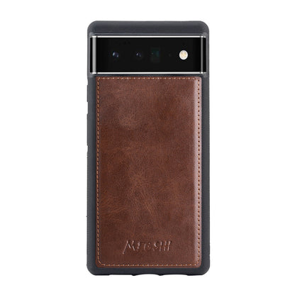 MEGSHI 020 Series Wallet Magnetic Detachable Design Shockproof PU Leather TPU Phone Cover Shoulder Bag for Google Pixel 6