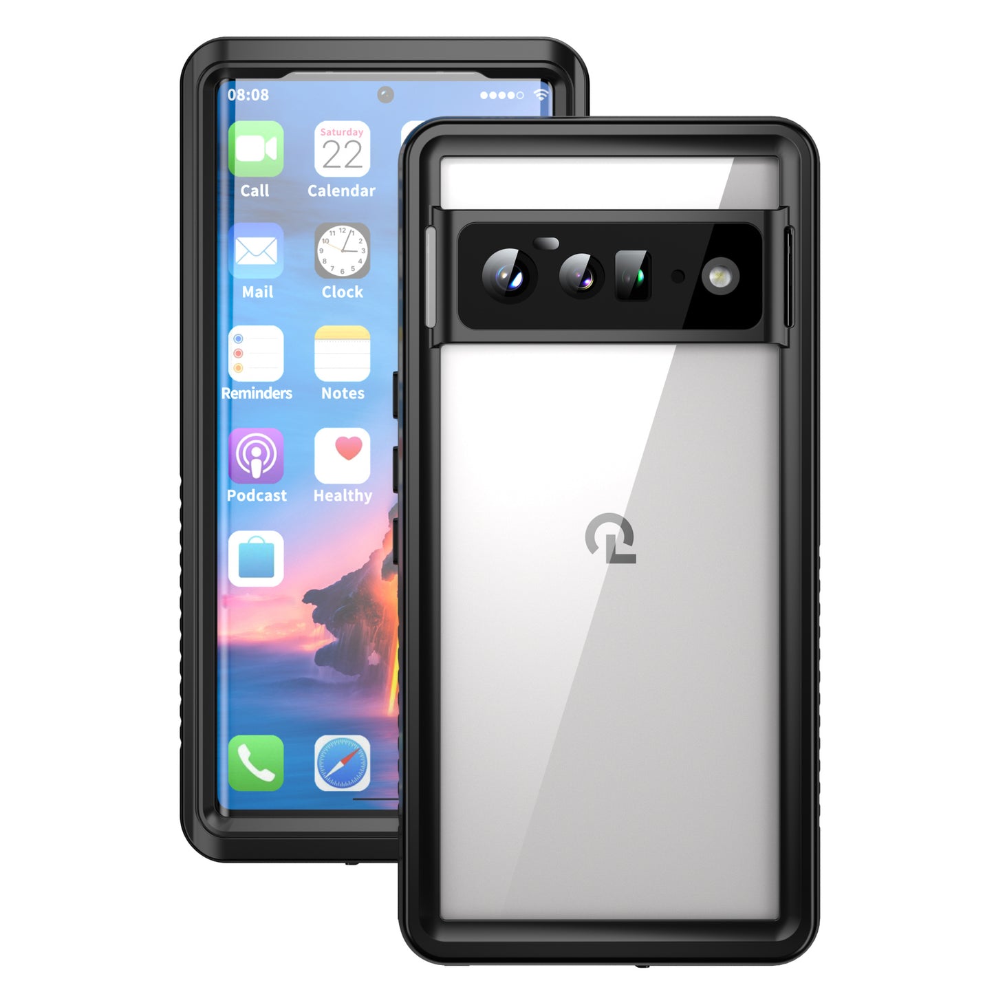 FS Series IP68 Waterproof Case for Google Pixel 6 Pro Shockproof Dust-proof Phone Cover with Screen Protector Full Body Protective Case