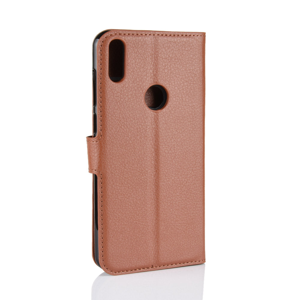 Litchi Skin Wallet Leather Stand Case for Asus Zenfone Max Pro (M1) ZB601KL