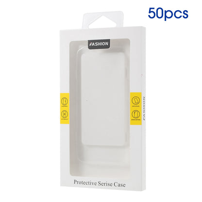 50Pcs/Lot Protective Series Packaging Boxes for Tempered Glass Screen Protector, Inner Size: 17.2x9x1cm