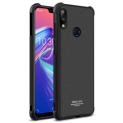 IMAK Skin Feel Drop-proof TPU Cover + Explosion-proof Screen Film for Asus Zenfone Max Pro (M2) ZB631KL