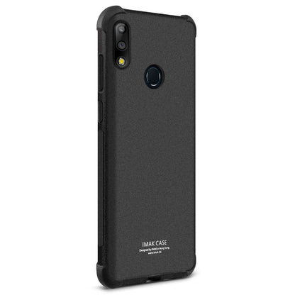 IMAK Skin Feel Drop-proof TPU Cover + Explosion-proof Screen Film for Asus Zenfone Max Pro (M2) ZB631KL