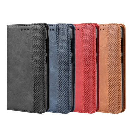 Vintage Style Leather Wallet Case for Asus ZenFone Live (L2)