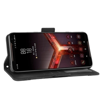 PU Leather Phone Case Covering with Card Slots for Asus ROG Phone II ZS660KL