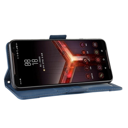 PU Leather Phone Case Covering with Card Slots for Asus ROG Phone II ZS660KL