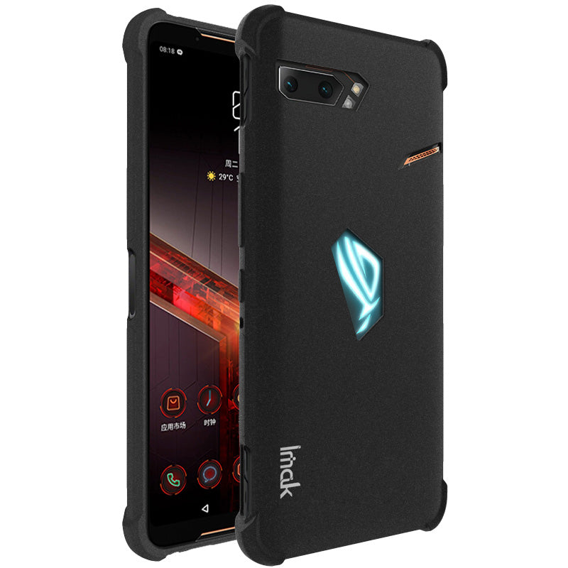 IMAK for Asus ROG Phone II ZS660KL TPU Cover + Explosion-proof Screen Film