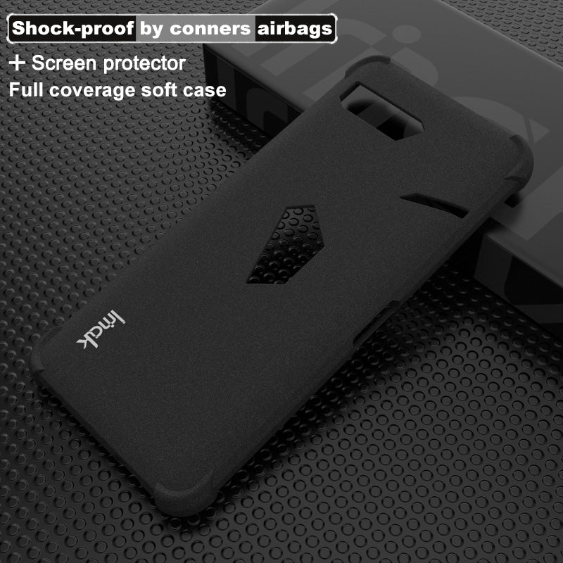 IMAK for Asus ROG Phone II ZS660KL TPU Cover + Explosion-proof Screen Film