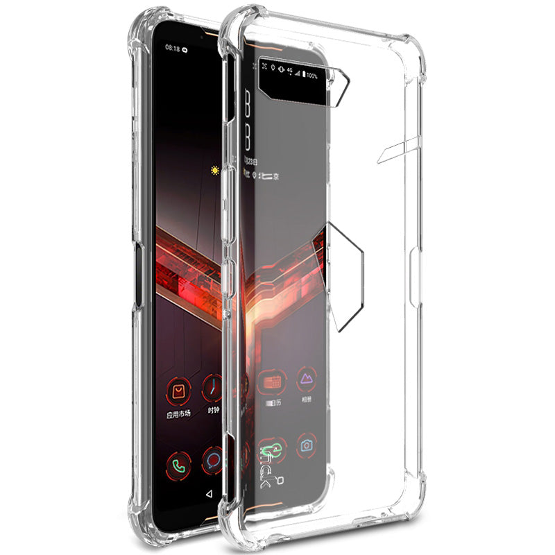 IMAK for Asus ROG Phone II ZS660KL TPU Cover + Explosion-proof Screen Film