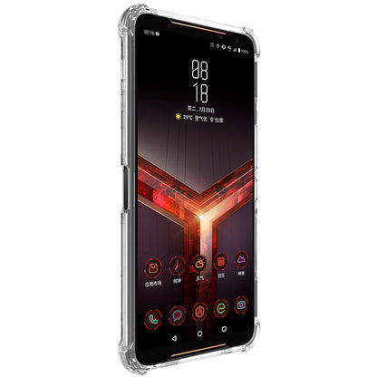 IMAK for Asus ROG Phone II ZS660KL TPU Cover + Explosion-proof Screen Film