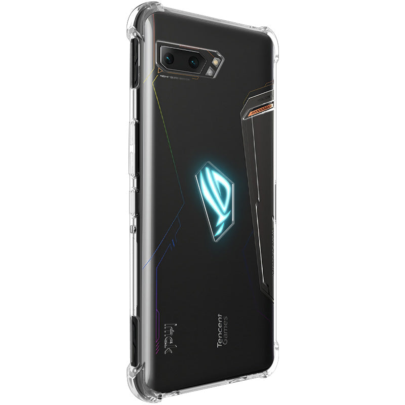 IMAK for Asus ROG Phone II ZS660KL TPU Cover + Explosion-proof Screen Film