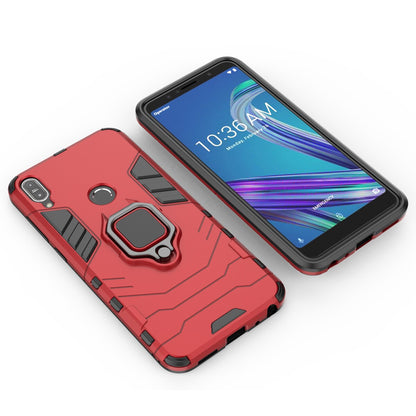 Cool Armor Guard Ring Holder Kickstand PC TPU Hybrid Cell Phone Case for Asus ZenFone Max Pro (M1) ZB602KL