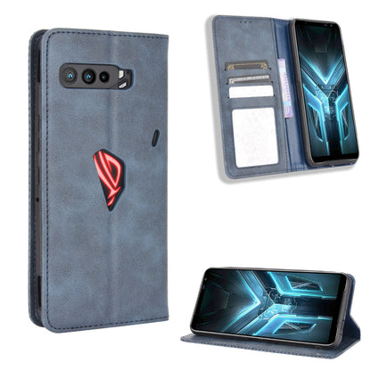 Retro Leather Stylish Phone Shell for Asus ROG Phone 3/ZS661KS/ROG Phone 3 Strix