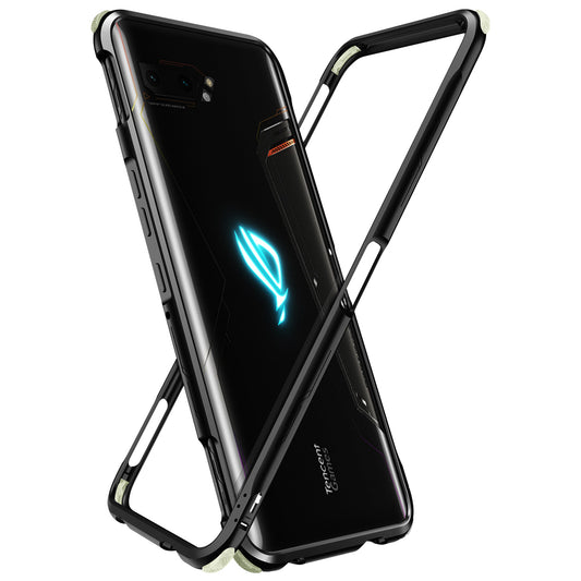 Le-Lock Series Drop Resistant Metal Bumper Cover for Asus ROG Phone II ZS660KL/ROG Phone 3 ZS661KS