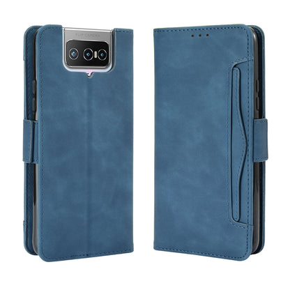 Multi-slot Leather Case Wallet Stand Shell Protector for Asus Zenfone 7 ZS670KS/Zenfone 7 Pro ZS671KS