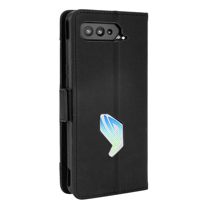 Leather Wallet Protective Case with Multiple Card Slots for Asus ROG Phone 5