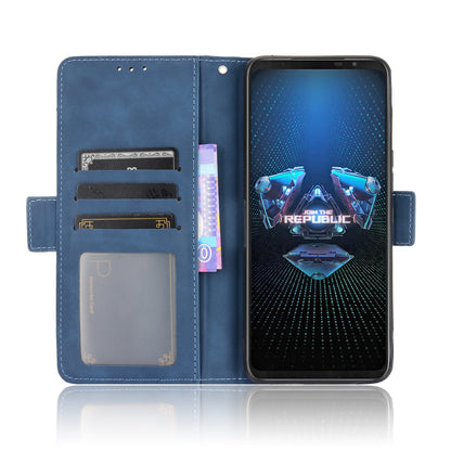 Leather Wallet Protective Case with Multiple Card Slots for Asus ROG Phone 5