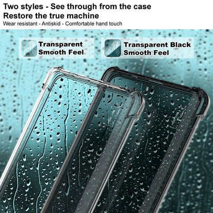 IMAK Well-Protected Flexible TPU Case with High Transparency Screen Protector for Asus ROG Phone 5/5 Pro/5 Ultimate