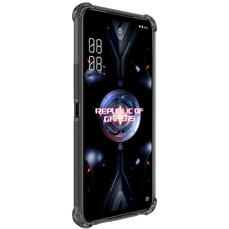 IMAK Well-Protected Flexible TPU Case with High Transparency Screen Protector for Asus ROG Phone 5/5 Pro/5 Ultimate