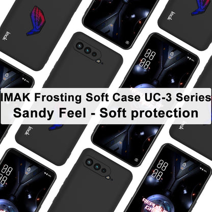 IMAK UC-3 Series Matte Finish Surface Cell Phone Soft TPU Dedicated Case for Asus ROG Phone 5