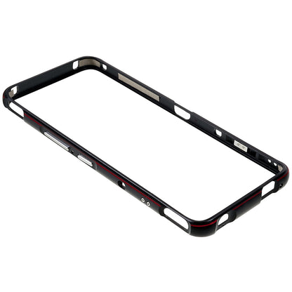 For Asus ROG Phone 6 5G / Phone 6 Pro 5G Shockproof Metal Bumper Frame Anti-wear Raised Edge Protection with Camera Lens Cover