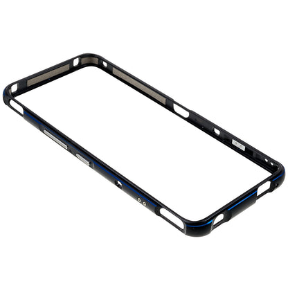 For Asus ROG Phone 6 5G / Phone 6 Pro 5G Shockproof Metal Bumper Frame Anti-wear Raised Edge Protection with Camera Lens Cover