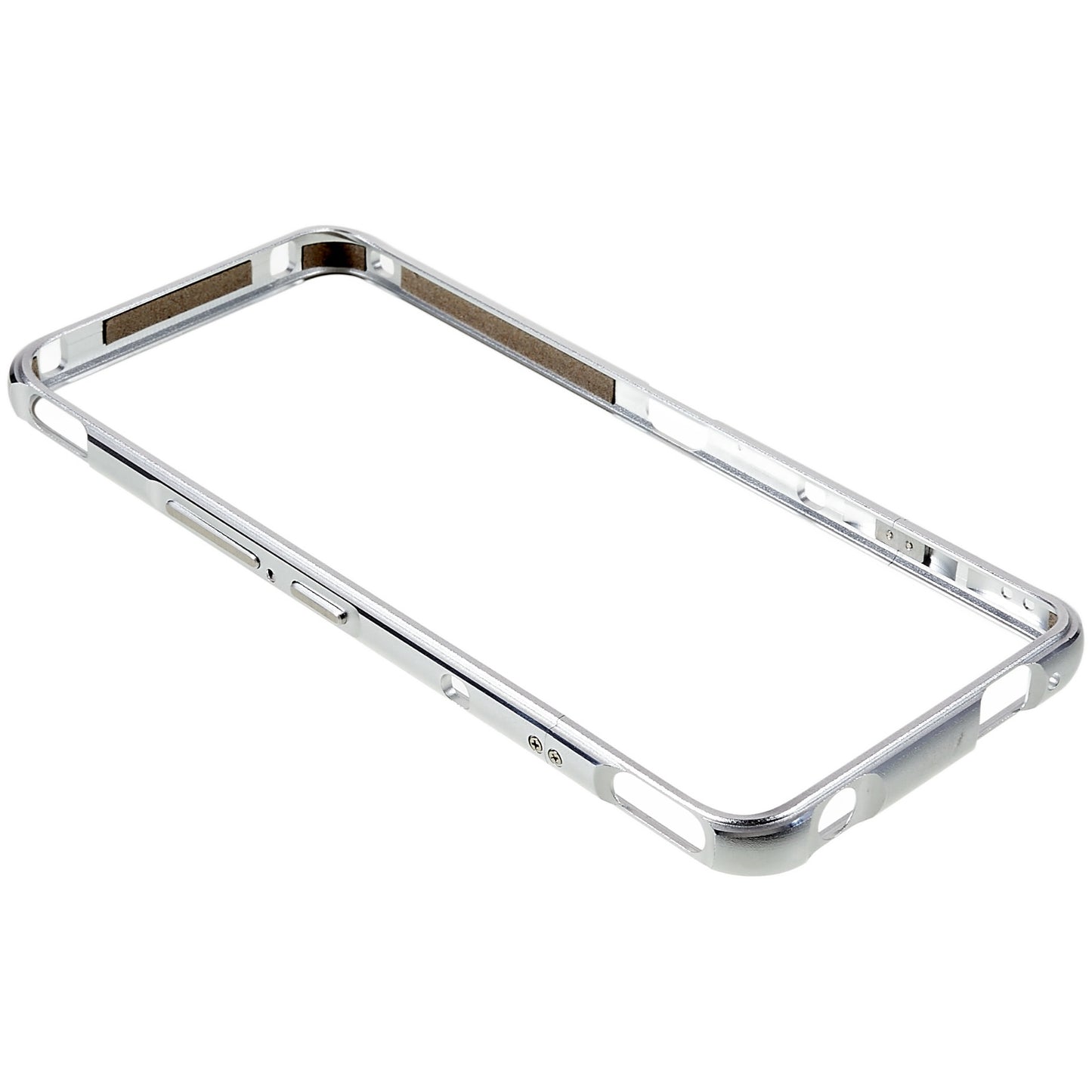 For Asus ROG Phone 6 5G / Phone 6 Pro 5G Shockproof Metal Bumper Frame Anti-wear Raised Edge Protection with Camera Lens Cover