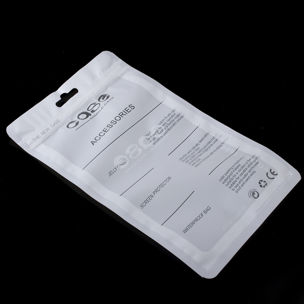 100Pcs/Lot Ziplock Package Bag for iPhone 6s / Samsung Galaxy S6 G920 Cases, Size: 16 x 10.5cm