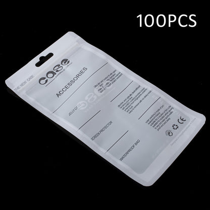 100Pcs/Lot Ziplock Package Packaging Bag for iPhone SE 5s 5 5c 4s Cases, Size: 15 x 8.3cm