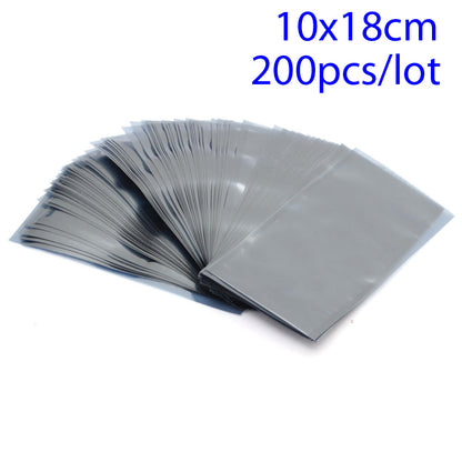 200Pcs/Lot Plastic Anti-Static Bags for HDD / PC boards etc, Size: 18 x 10cm