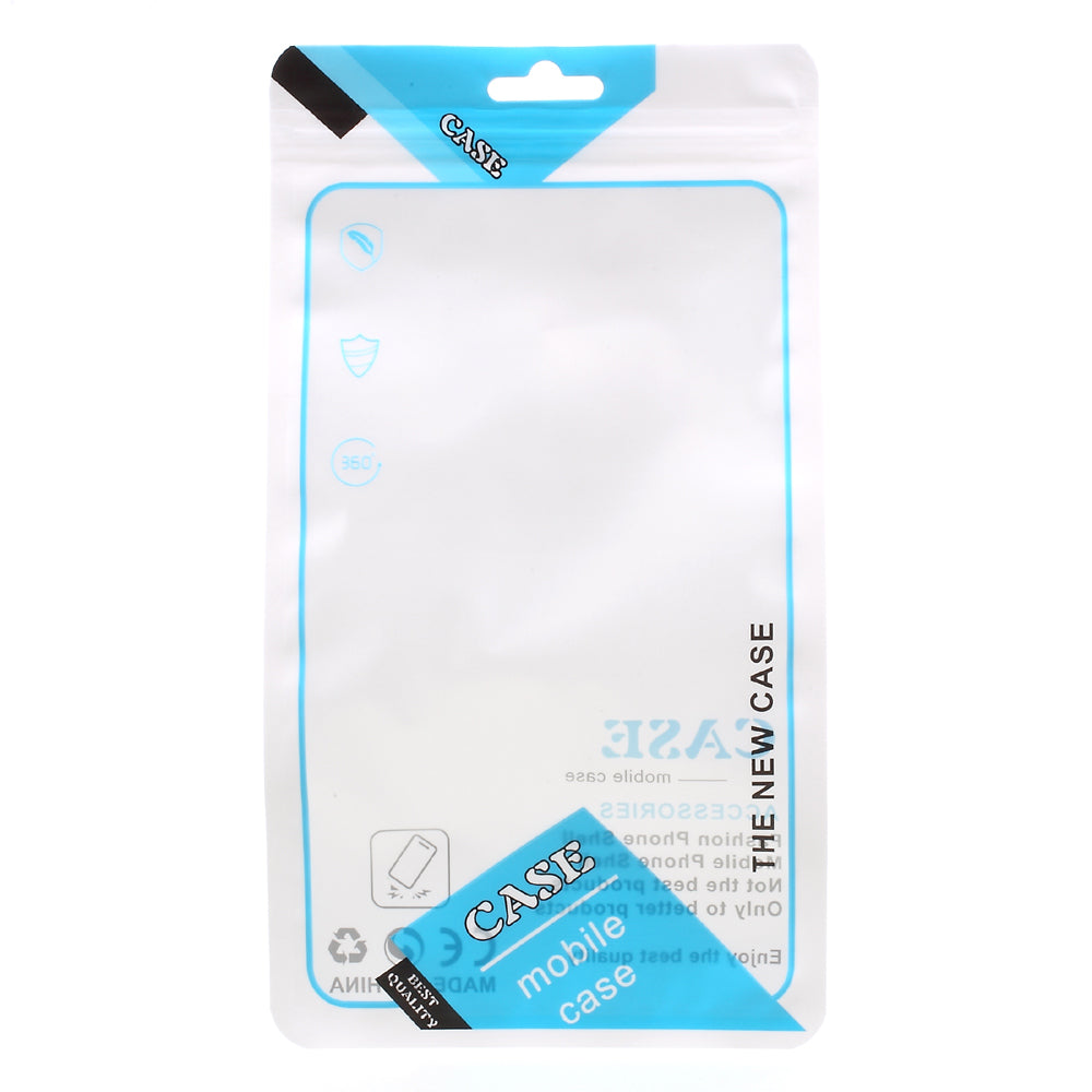 100Pcs/Lot Ziplock Retail Package Bags for iPhone Samsung HTC Sony Etc. Slim Cases, Size: 18.5 x 10.5cm