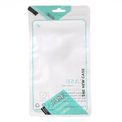 100Pcs/Lot Ziplock Retail Packing Bags for iPhone Samsung HTC Sony Etc. Slim Cases, Size: 18.5 x 10.5cm -Cyan