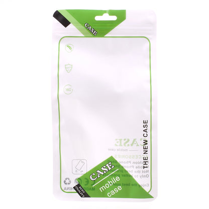 100Pcs/Lot Ziplock Retail Packing Bags for iPhone Samsung HTC Sony Etc. Slim Cases, Size: 18.5 x 10.5cm -Cyan