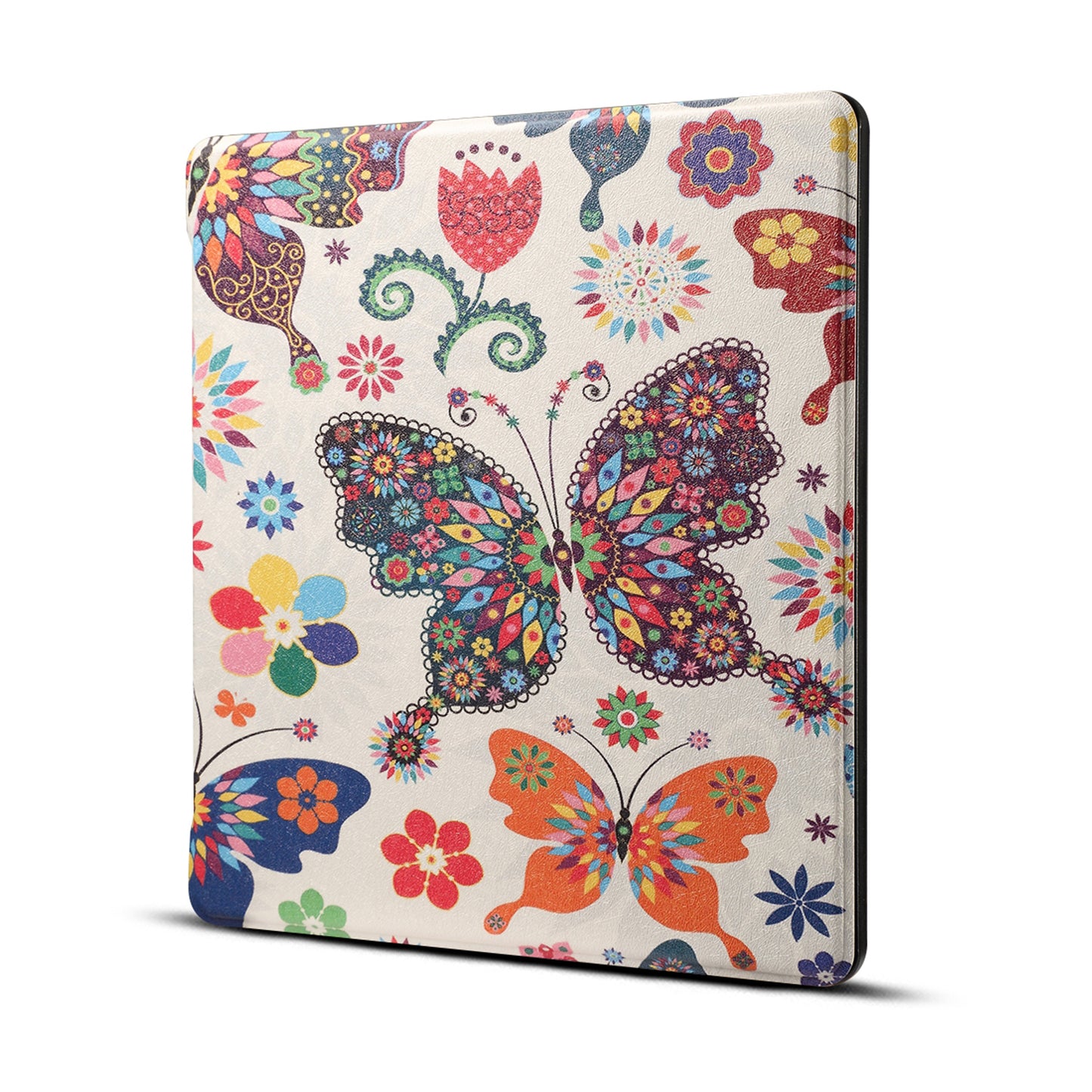 Pattern Printing Smart Leather Tablet Case for Amazon Kindle Oasis 7-inch (2019)