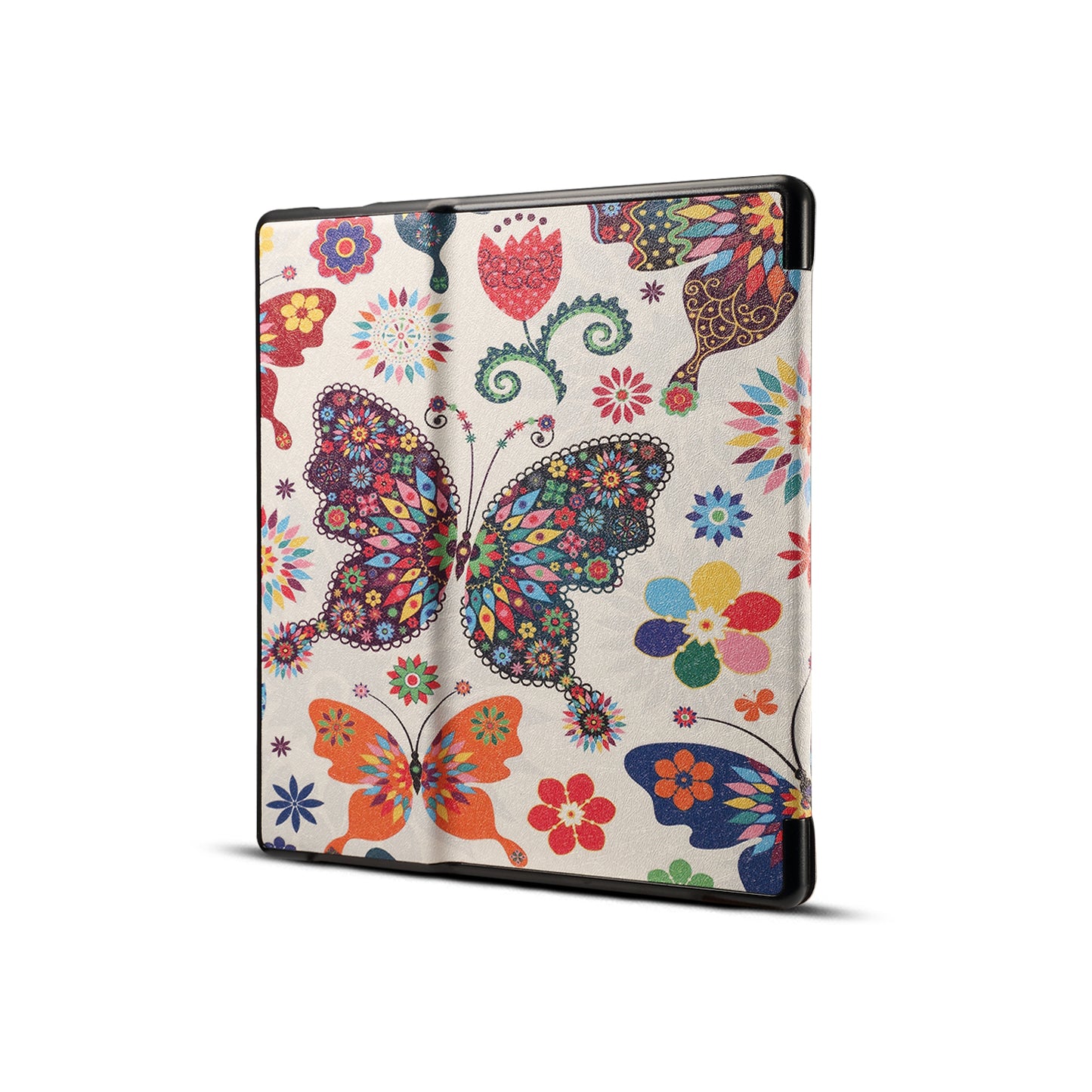 Pattern Printing Smart Leather Tablet Case for Amazon Kindle Oasis 7-inch (2019)