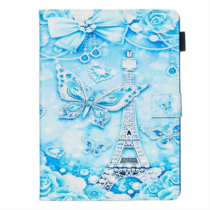 Pattern Printing PU Leather Tablet Case [Wallet Stand] with Stylus Loop for Amazon Kindle Paperwhite 4 (2018) / Kindle Paperwhite 3/2/1 (2015)