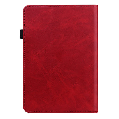 Line Imprinted Folio Stand PU Leather Auto Wake/Sleep Tablet Case with Card Slots for Amazon Kindle Paperwhite 5 (2021)