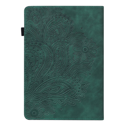 Flower Imprinted Card Slots Soft PU Leather Folding Stand Protective Case with Auto Sleep/Wake for Amazon Kindle Paperwhite 5 (2021)