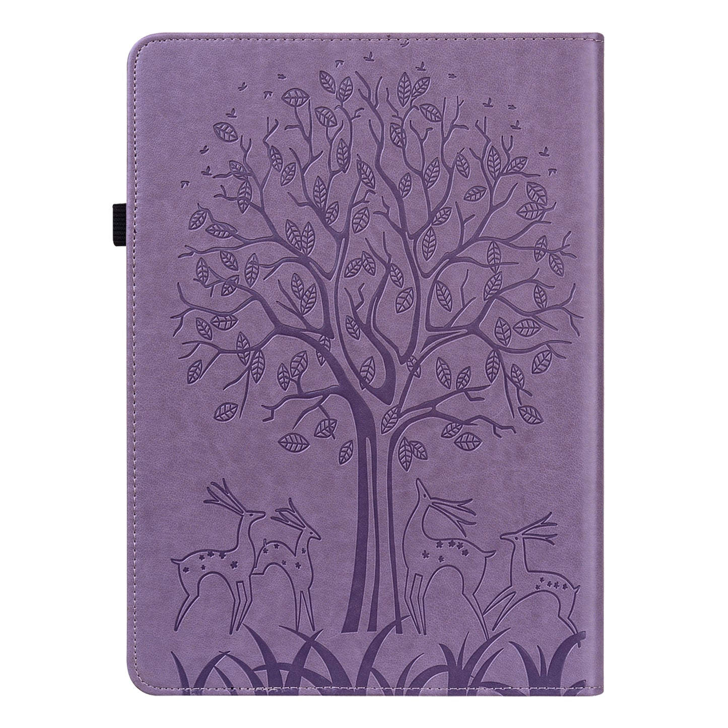 Tree Deer Imprinted PU Leather Stand Smart Auto Sleep/Wake Case with Card Slots for Amazon Kindle Paperwhite 5 (2021)