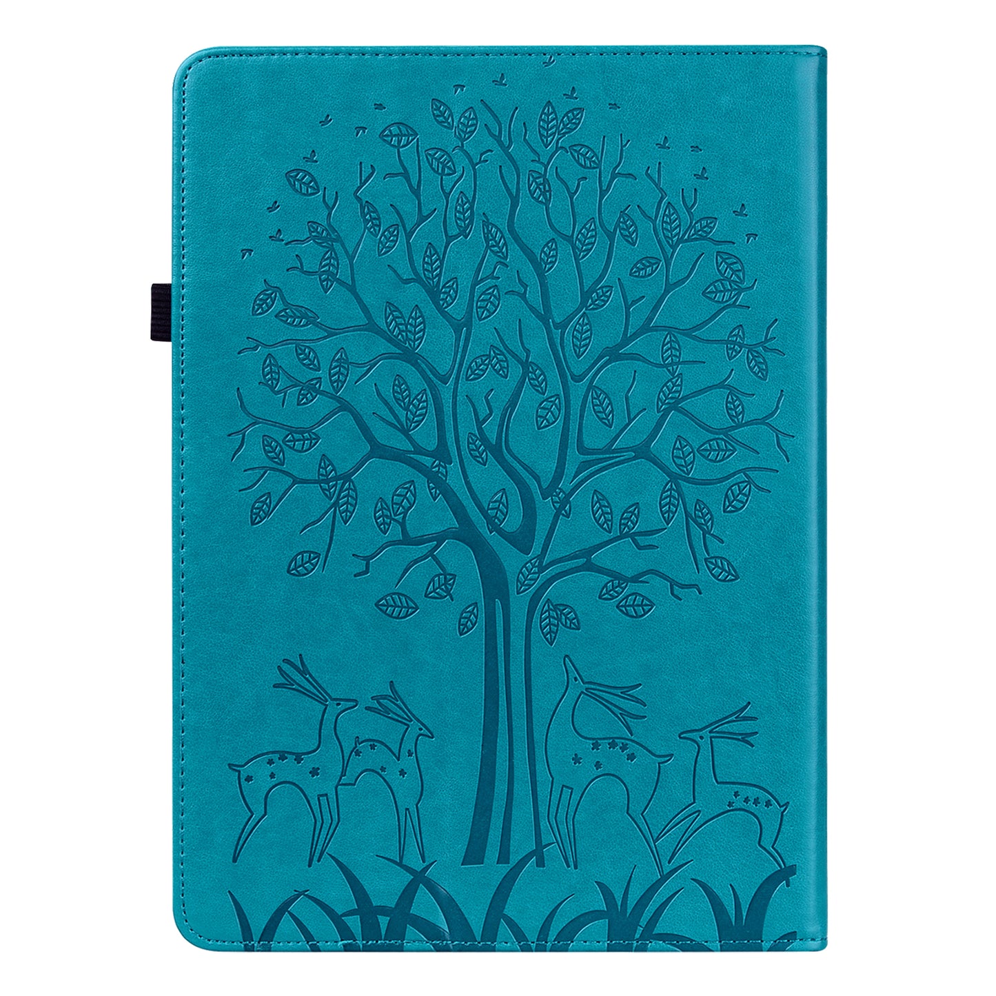 Tree Deer Imprinted PU Leather Stand Smart Auto Sleep/Wake Case with Card Slots for Amazon Kindle Paperwhite 5 (2021)