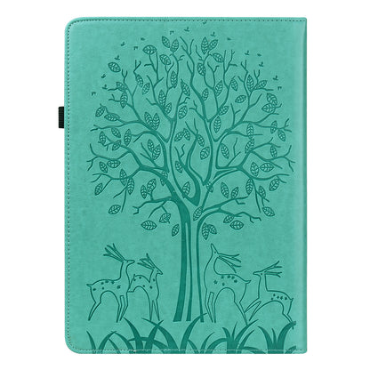 Tree Deer Imprinted PU Leather Stand Smart Auto Sleep/Wake Case with Card Slots for Amazon Kindle Paperwhite 5 (2021)