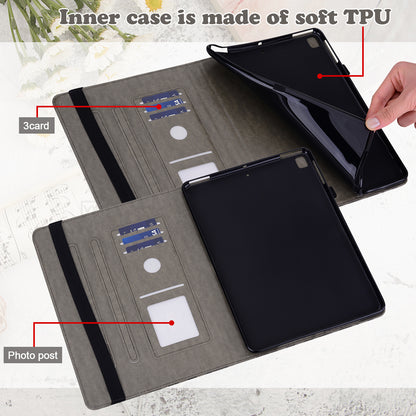 Tree Deer Imprinted PU Leather Stand Smart Auto Sleep/Wake Case with Card Slots for Amazon Kindle Paperwhite 5 (2021)