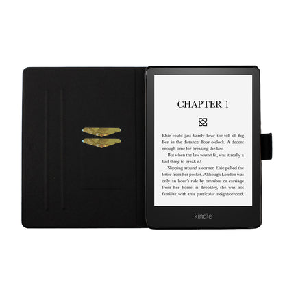 Pattern Printing Card Slots PU Leather Case Stand Cover for Amazon Kindle Paperwhite 5 (2021)