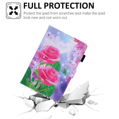 Foldable Stand Card Slots Design Pattern Printing Full Protection Leather Case Cover for Amazon Kindle Paperwhite 5 (2021)