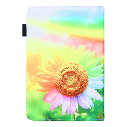 Foldable Stand Card Slots Design Pattern Printing Full Protection Leather Case Cover for Amazon Kindle Paperwhite 5 (2021)