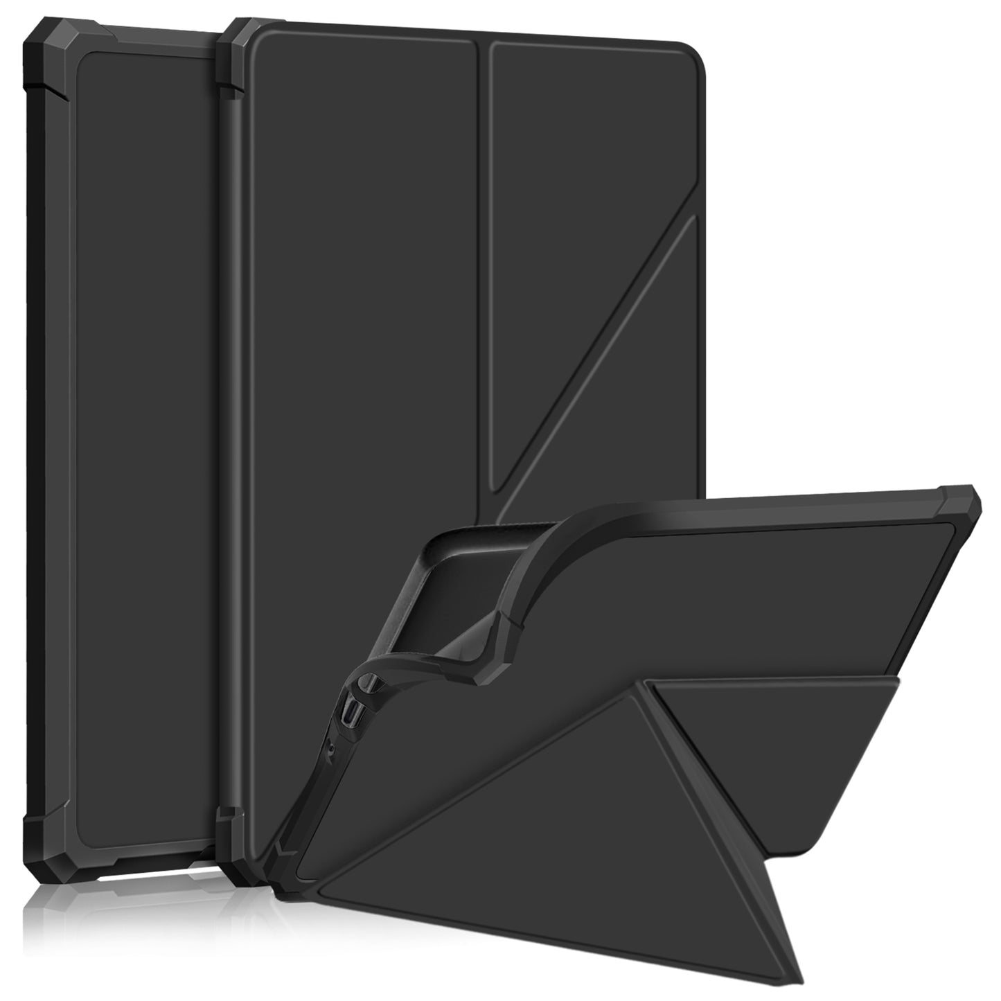 For Amazon Kindle Paperwhite (2021) Origami Dual-Angle Stand Design Smart Wake/Sleep Case Magnetic Absorbing