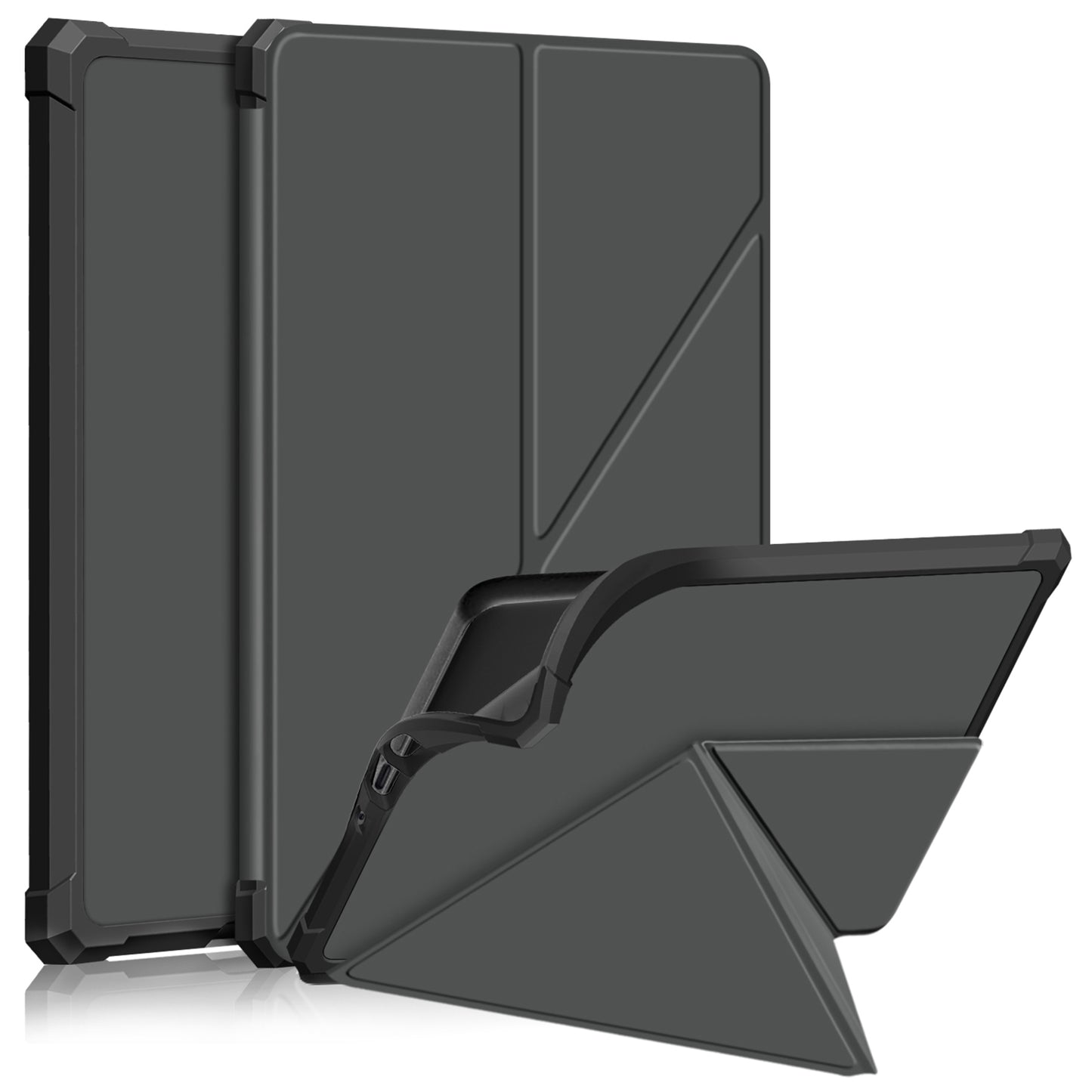 For Amazon Kindle Paperwhite (2021) Origami Dual-Angle Stand Design Smart Wake/Sleep Case Magnetic Absorbing