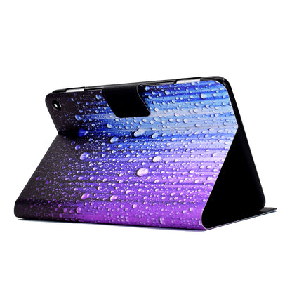 For Amazon Kindle Fire HD 10 (2021) Pattern Printing Tablet Leather Case Magnetic Closure Card Holder Shell with Stand